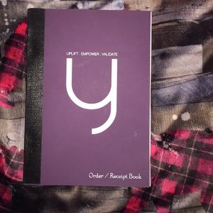 Younique Order/Receipt Book.